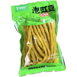 宗湖南原味泡缸豆整根老坛腌制酸豆角长条酸豇豆袋装小包装批发