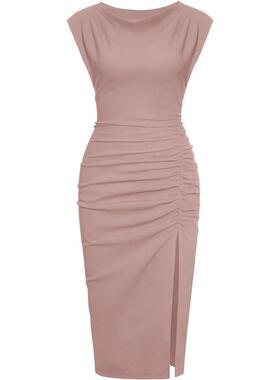 L 20438 Sleeves Bandage Bodycon Dress 紧身连衣裙 代