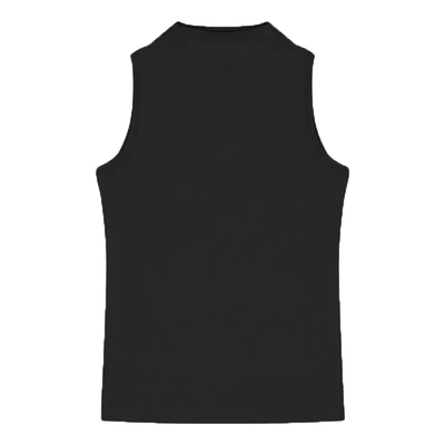 半高领针织背心大码女