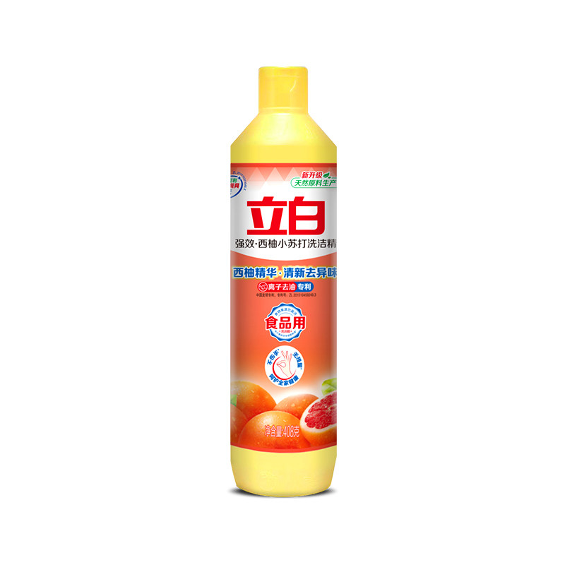 立白强效西柚小苏打洗洁精整箱批