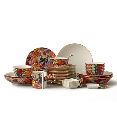 永丰源繁花似锦餐具套装