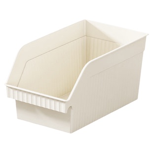 厨房橱柜收纳盒桌面物零食化妆品家用长方形储物筐塑料厨房整理篮