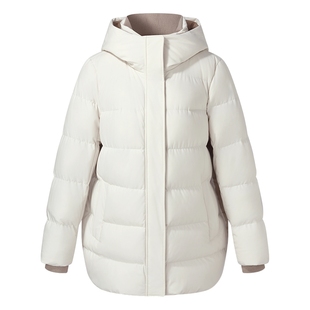 现货速发|歌莉娅高品质95%鹅绒羽绒服女冬季2025新款保暖连帽外套