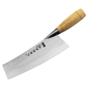 久保利菜刀合金钢切笋刀切菜切片刀切肉刀家用薄锋利菜刀ST7822