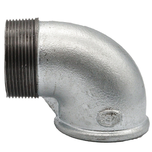 镀锌玛钢管件6分内外丝铁弯头内外丝接头4分接头90度弯头变丝接头