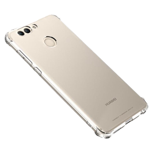 希凯适用华为nova2plus手机壳硅胶透明nova2plus全包边保护套防摔个性创意气囊软男女款网红潮指环支架扣简约