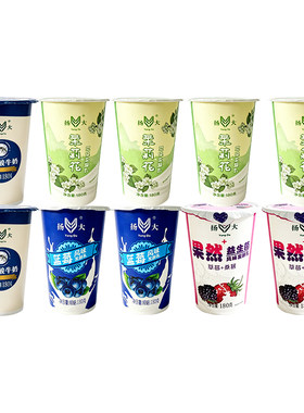 扬大酸奶扬州特产网红茉莉花酸奶