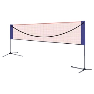 便携式羽毛球网架可折叠移动室外室内家用简易户外比赛场地标准网