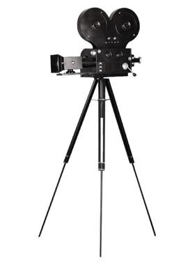 老式复古电影放映机模型摆件大型