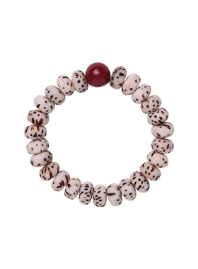 星月菩提子单圈手捻学生戒指