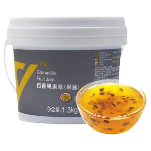 大拇指草莓百香果蓝莓浓缩果酱