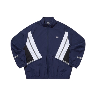 umbro茵宝梭织外套2026春季男女同款复古BlokeCore小串标立领夹克