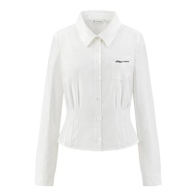 东京岁时记jk纯白色长袖衬衫