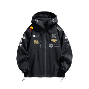 2025新款T1战队队服FAKER同款出征服秋冬加厚外套S15世界赛夹克