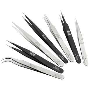 上匠不锈钢镊子尖头手机维修防静电镊子钳燕窝挑毛种睫毛嫁接聂子