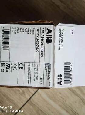 议价ABB 继电器 RB122G-230VUC 全新原装 1SNA645013R2600现货实