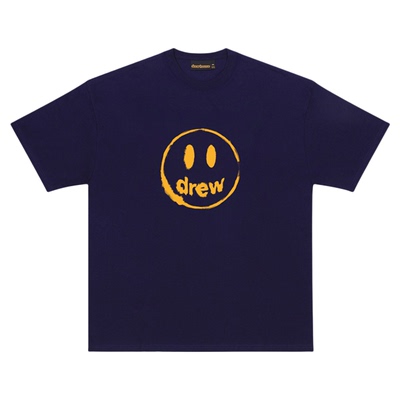 drewhouse纯棉笑脸短袖T恤
