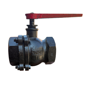 Q11F-16球阀水阀铸铁阀门工程用铁球阀水管丝扣50大流量开关阀门