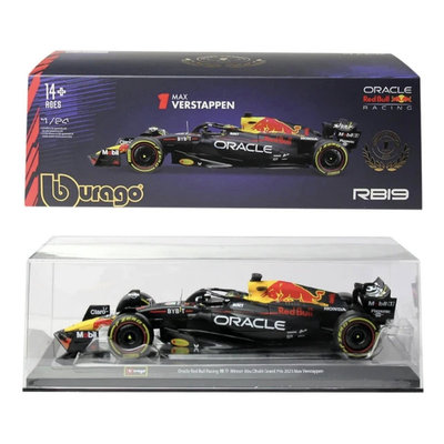 124红牛RB19美国奥斯汀赛车模型