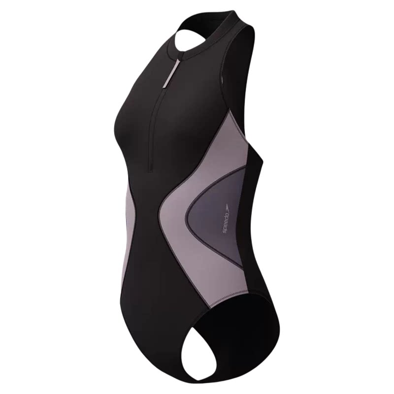 Speedo25新款女式三角连体泳衣