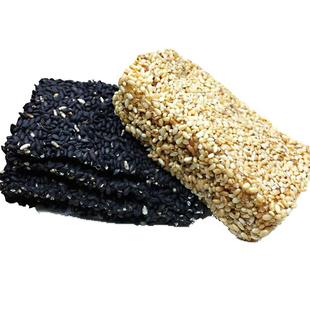 东北朝阳特产柏寿园黑白芝麻软糖手工牛皮糖软芝麻片休闲糕点零食