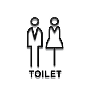 洗手间门牌卫生间指示牌公厕标识牌亚克力立体男女创意个性简约风