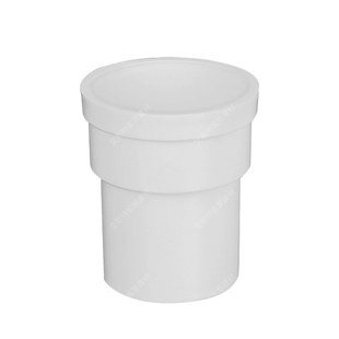 PVC内外插直接弯头三通排水管延长接头中下缩口直插堵头50 75 110