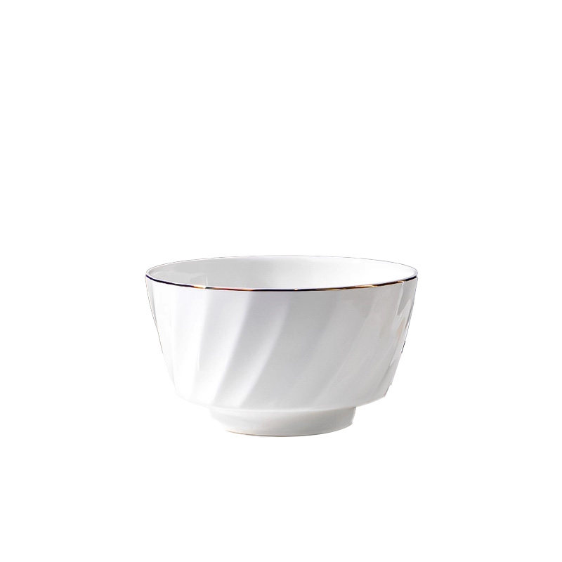 雅诚德雅典风范骨瓷饭碗高级餐具