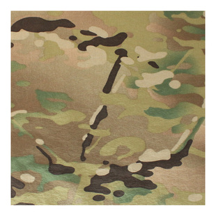 戎盛75D尼龙四面弹橘皮起皱MC迷彩耐撕裂蛙服战术衣服裤子CP面料