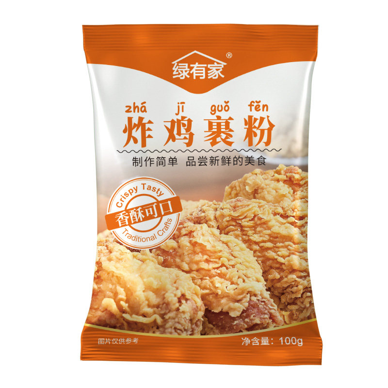 绿有家零脂酥脆炸鸡裹粉100g