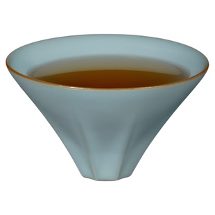 汝窑主人杯茶杯个人专用杯景德镇复古陶瓷功夫茶具送礼汝瓷清兰杯