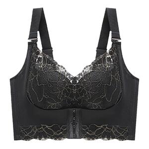 调整型收副乳内衣女聚拢小胸矫正下垂外扩品牌专柜正品前扣文胸罩