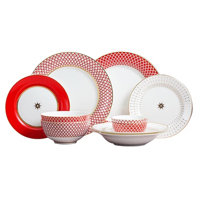 Lomonosov俄皇瓷器欧式餐具套装