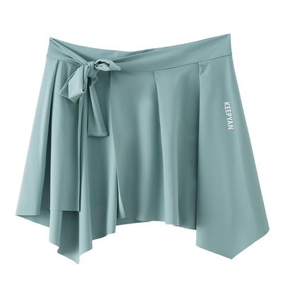 瑜伽裙一片裙打底三角区遮挡女