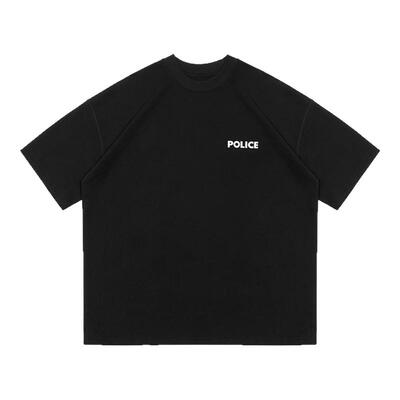 TOPTIERBRO300g重磅纯棉印花T
