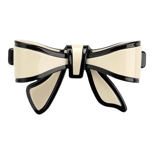 气质蝴蝶结弹簧夹~戴安娜系列~佩妮Chaplet顶夹横夹发夹发饰马尾