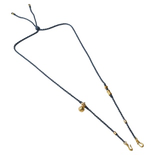 泰伽原创设计高端泰国佛牌链子宋锦唐卡挂绳双耳挂绳手工编织绳