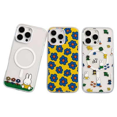 【米菲色彩·手机壳】PopSockets泡泡骚xMiffy米菲色彩系列磁吸防摔手机壳苹果iPhone17/16ProMax/Pro