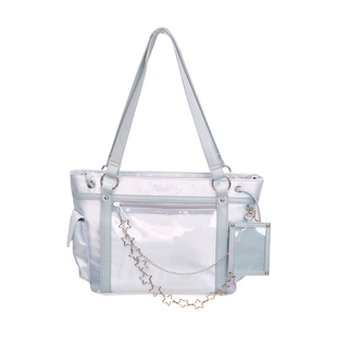 LOLA DESIGN星星痛 漫展单肩包可爱链条通勤学生大食量单肩托特包