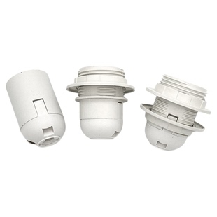 E27螺口台灯落地灯灯座灯头灯具配件吊灯展示厅卡扣式灯口嵌入式