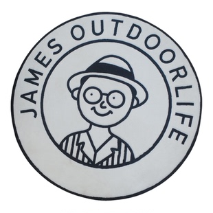 JAMESOUTDOORLIFE厚仿羊绒原创地毯居家客厅宠物柔软地垫脚垫装饰