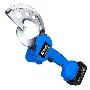 藤原电动棘轮电缆剪断线钳剪线钳钢绞线充电式齿轮剪锂电线缆剪