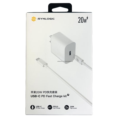 闪能K17USB-C20WPD快充套装