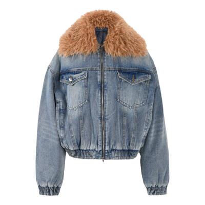 自制Blumarine复古牛仔短外套