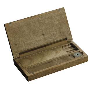 金丝楠阴沉木老料两用香盒木质出差旅游礼品线香香盒随身便携香炉