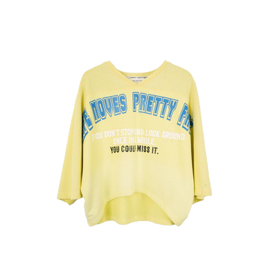 SHORTSENTENCE字母印花卫衣