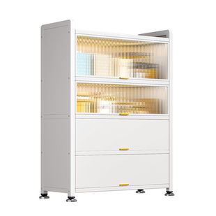 鞋柜收纳柜一体靠墙家用卧室客厅多层置物架儿童衣柜阳台杂储物柜