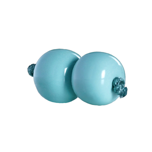 原矿绿松石老型墩子对珠湖北十堰松石桶珠百香籽菩提腰珠天然保真