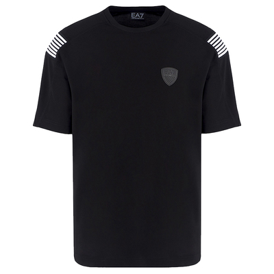 阿玛尼男士时尚休闲圆领短袖T恤