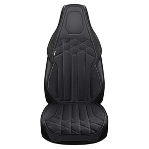 汽车坐垫冬季毛绒简约座椅垫车内后排垫车载半包座套四季通用座垫